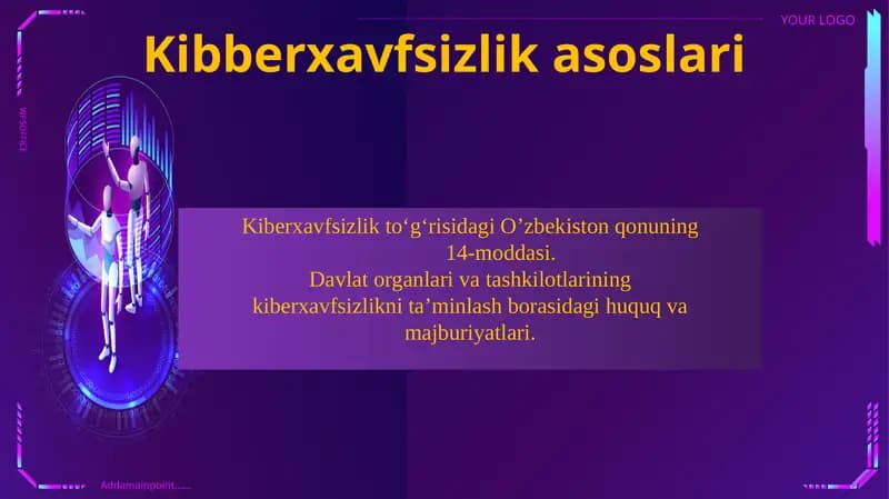 Kiberxavfsizlik asoslari
