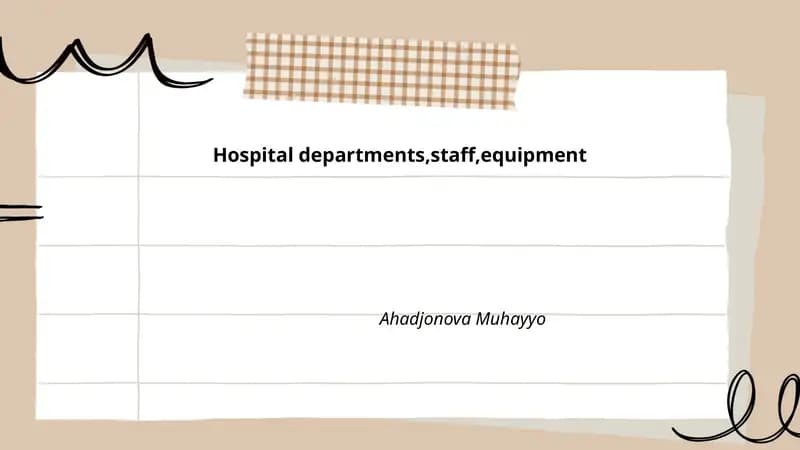 Emergency Department