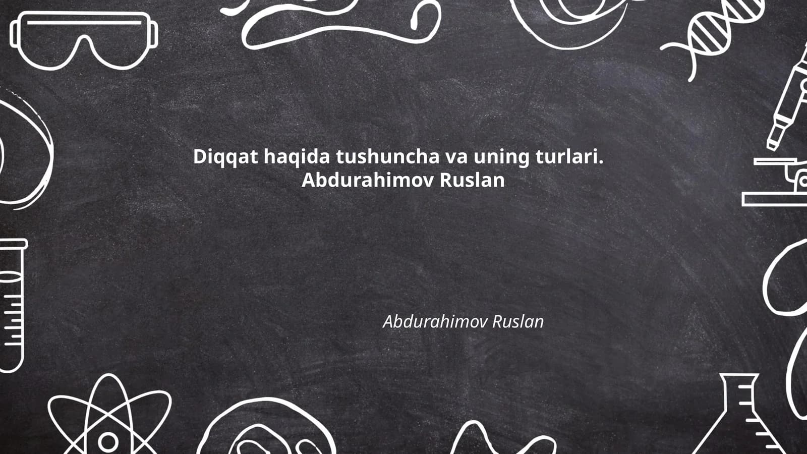 Diqqatning Psixologik Tabiati