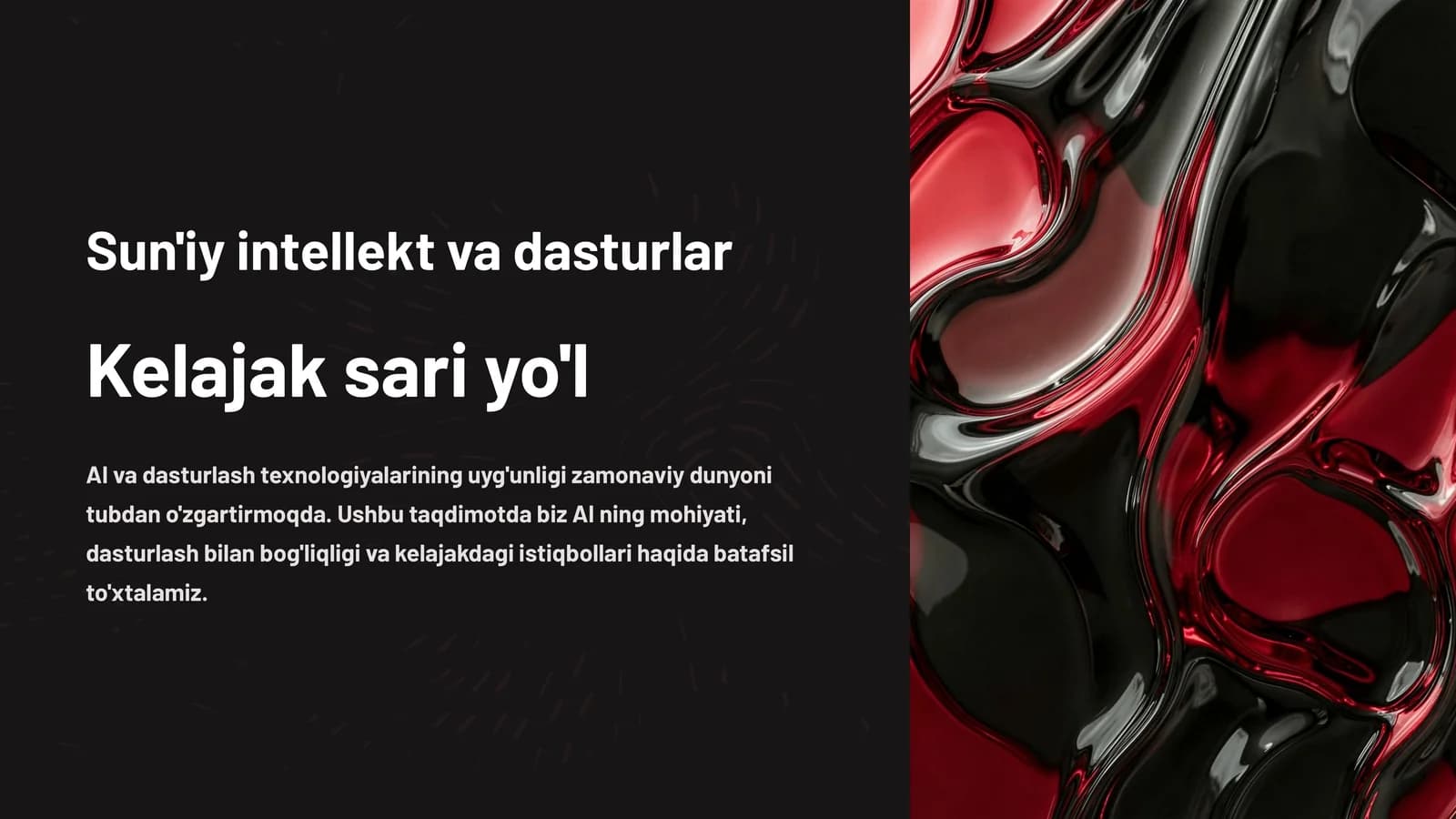 Sun'iy intellekt va dasturlar