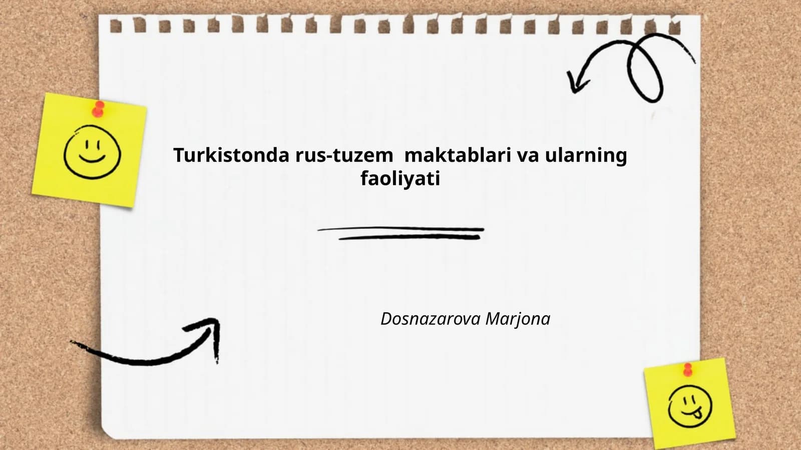 Rus-tuzem maktablari va ularning faoliyati