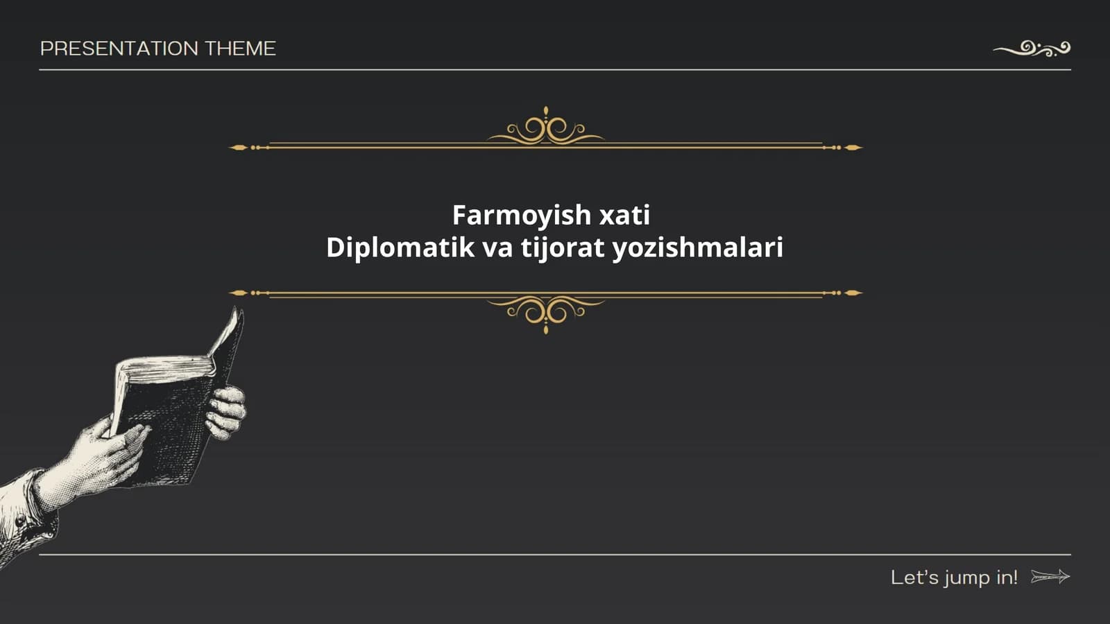 Farmoyish xati