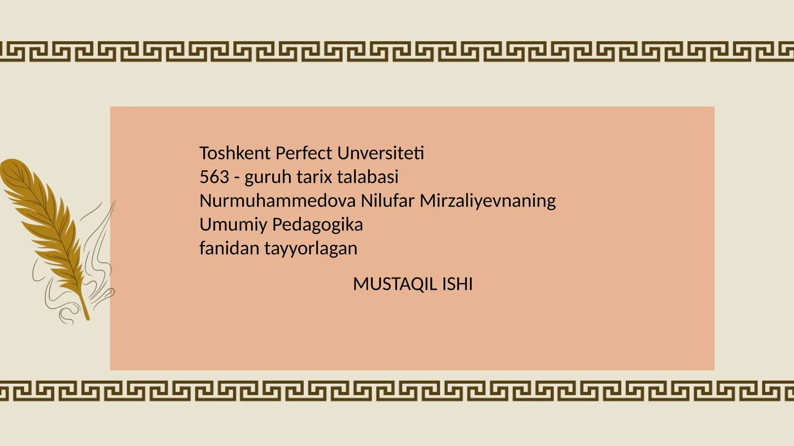 Umar Hayyomning Ta'lim-tarbiyaga oid Fikrlari