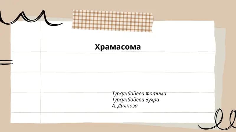 Храмасома