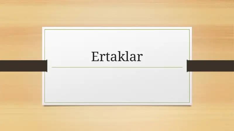 Taqdimot ertak haqida