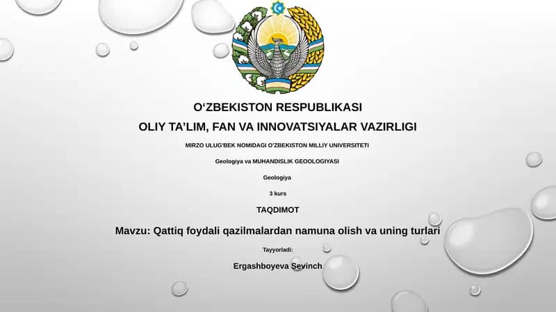 Geologiya