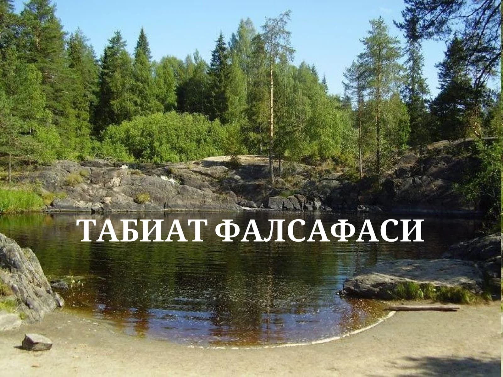 Табиат фалсафаси