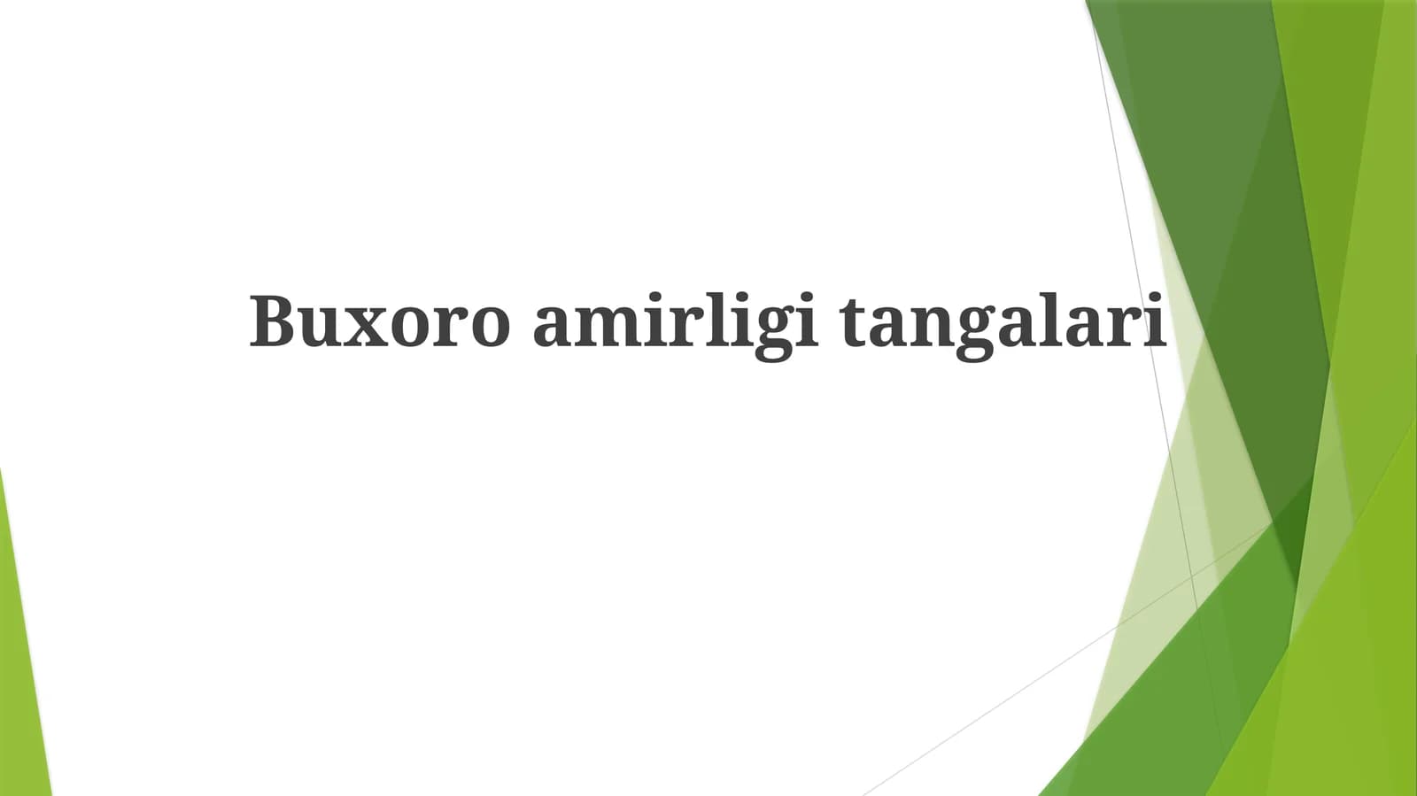 Buxoroamirligitangalari