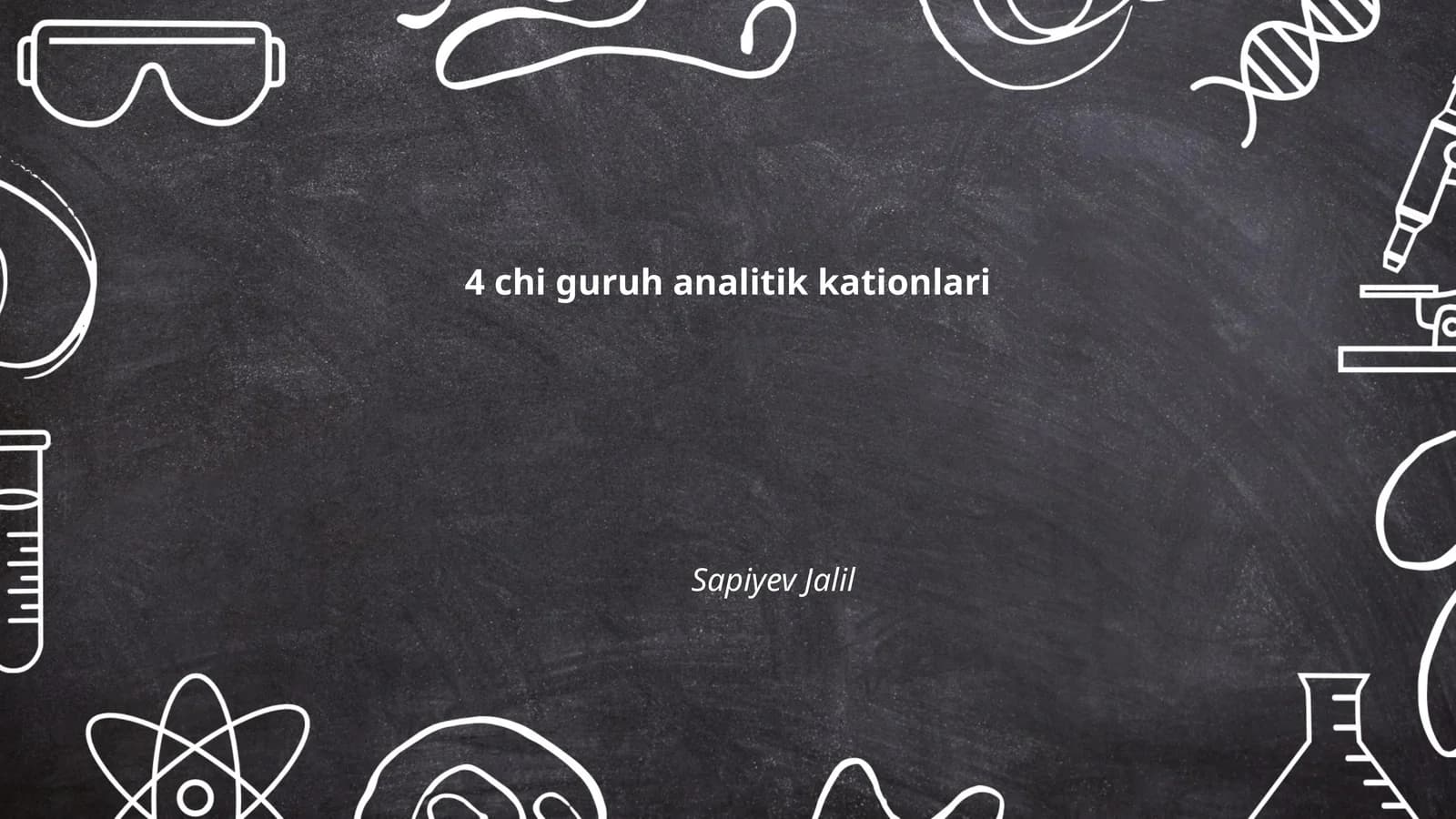 Kationlarni identifikatsiya qilish usullari