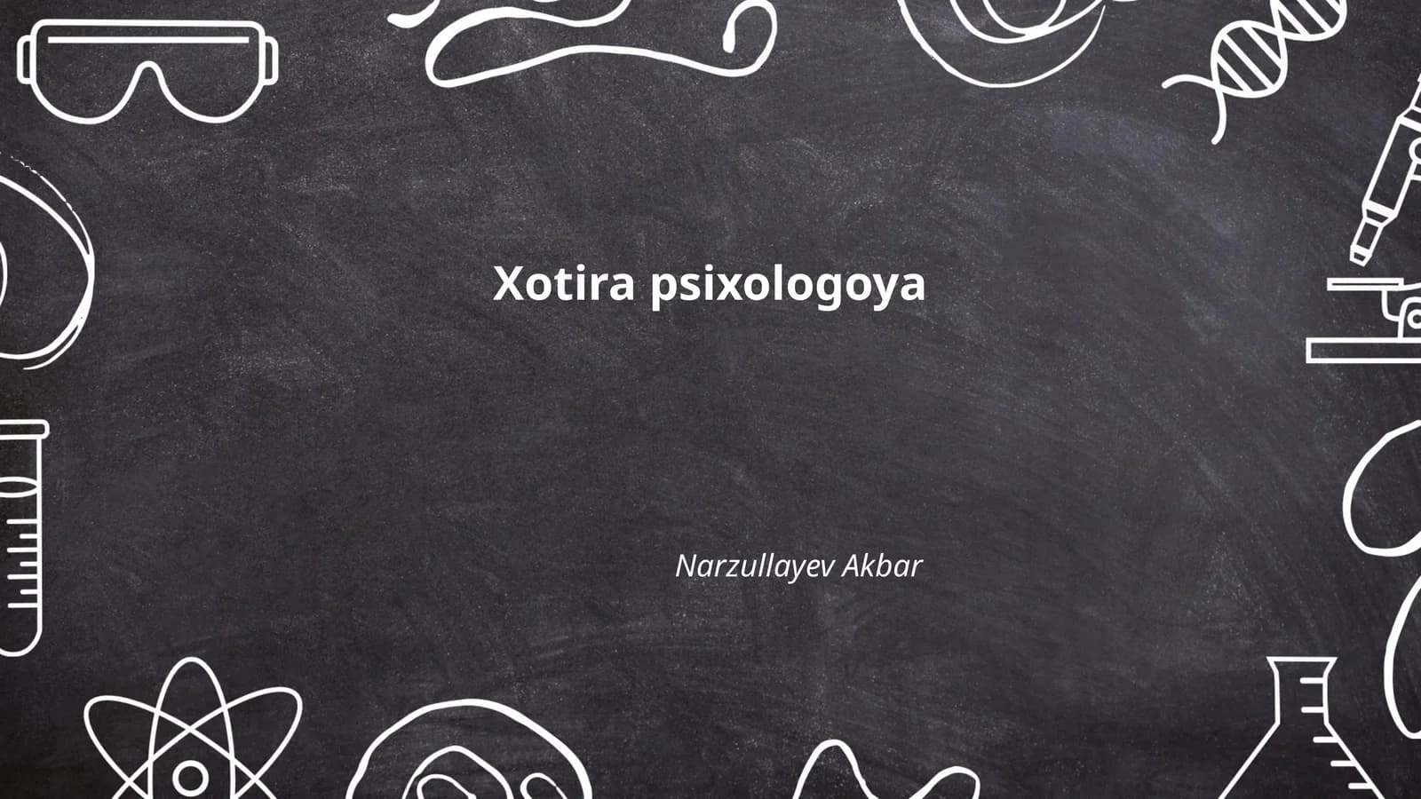 Xotira psixologoya