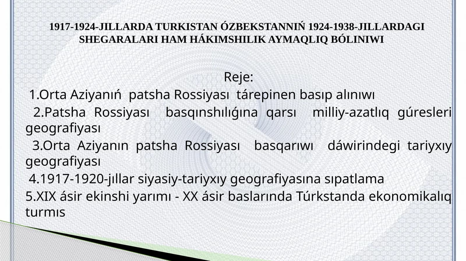 Orta Aziya xanlıqları