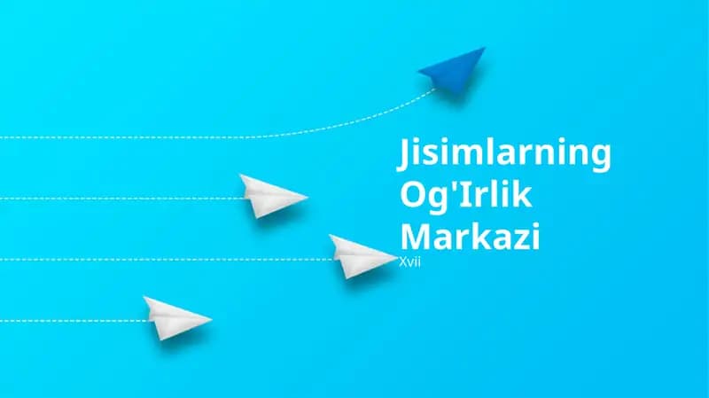Jisimlarning Og'Irlik Markazi