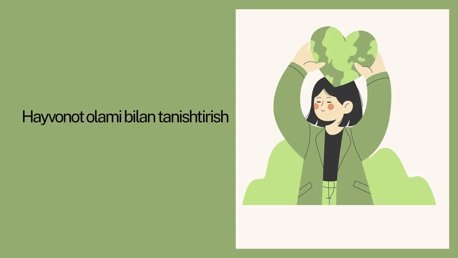 Hayvonot olami bilan tanishtirish