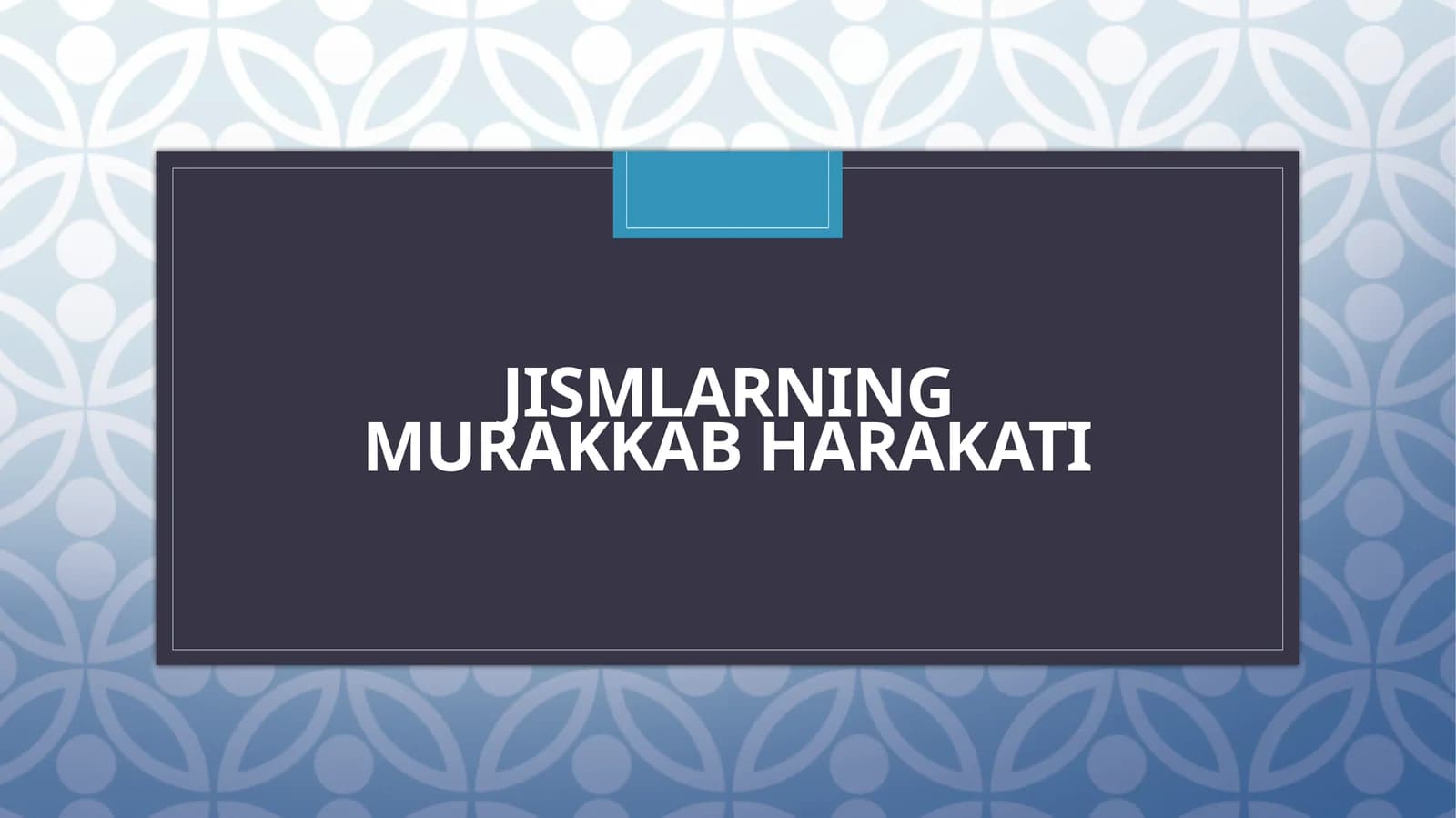 Jismlarning murakkab harakati