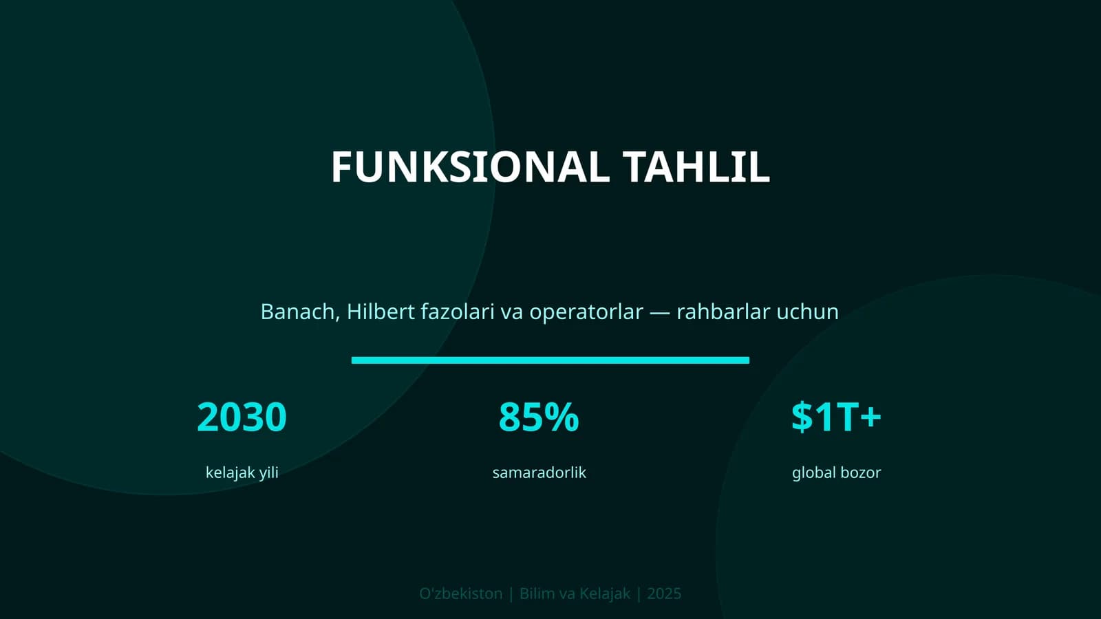 Funksional tahlil