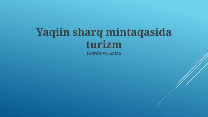 Tailand turizmi