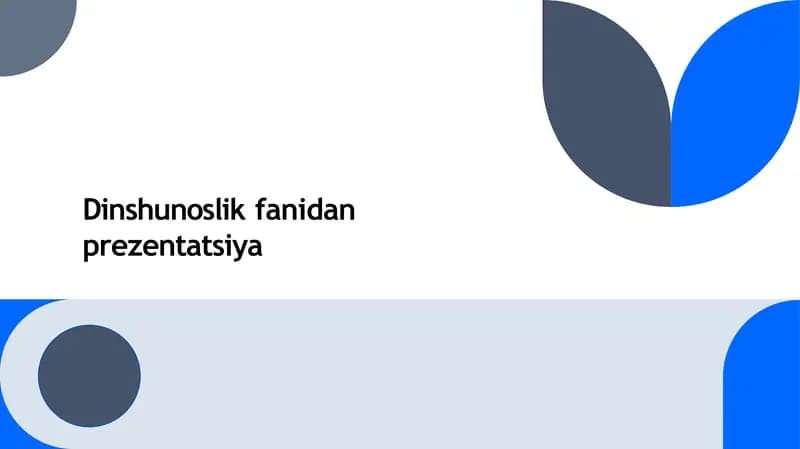 Din va unga berilgan tariflar va dinning jamiyatdagi vazifalari​