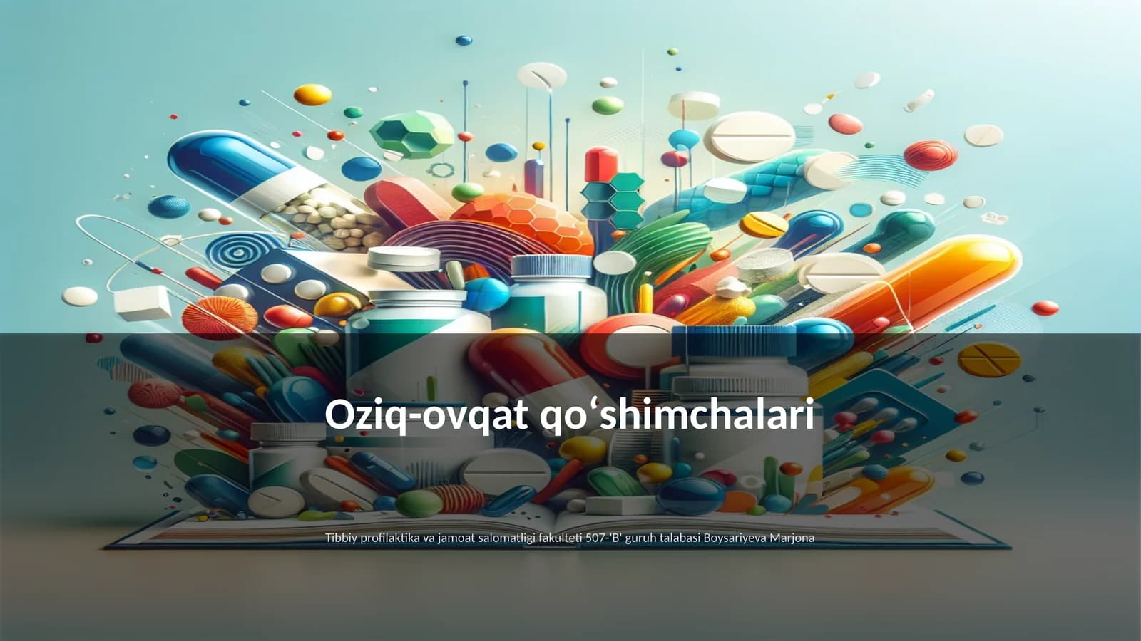 Oziq-ovqat qoʻshimchalari
