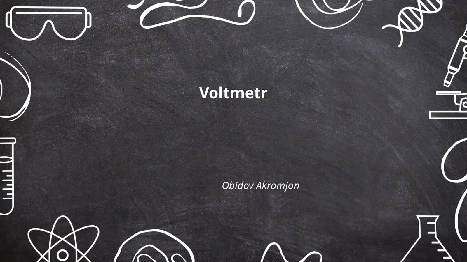 Voltmetr