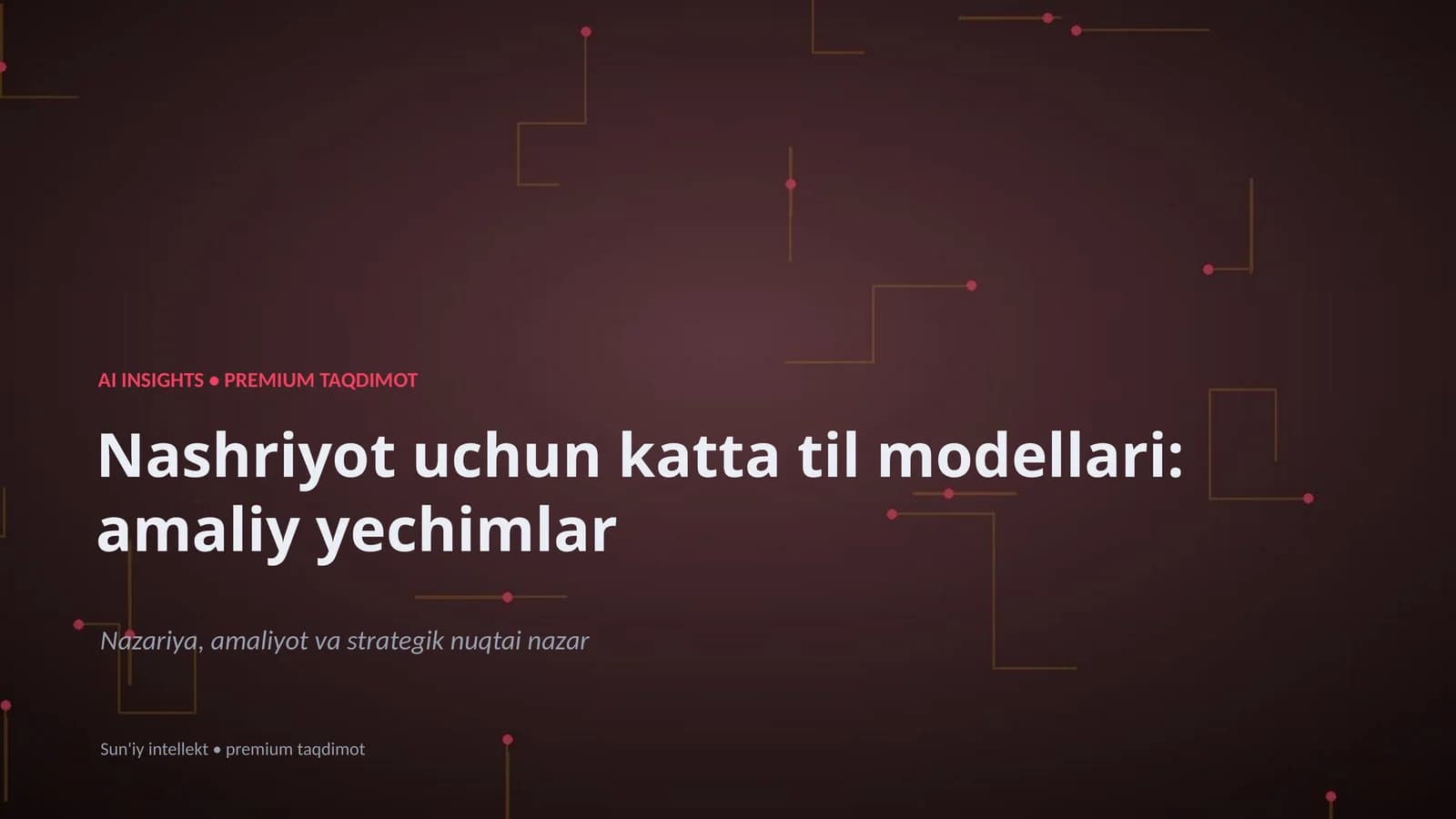Premium Taqdimot