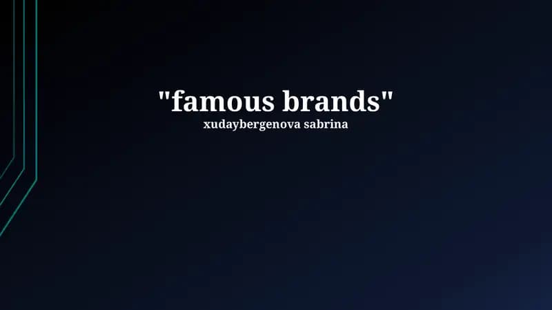 Brand Innovation