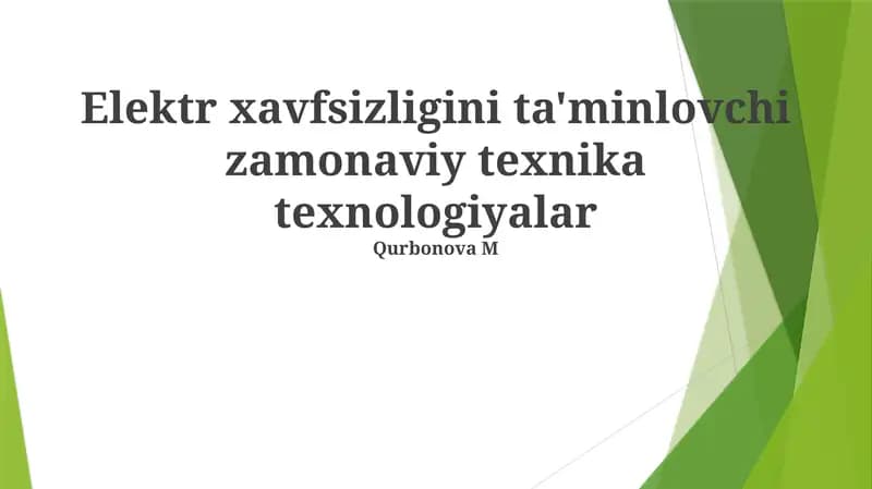 Aqlli Tarmoq Texnologiyalari
