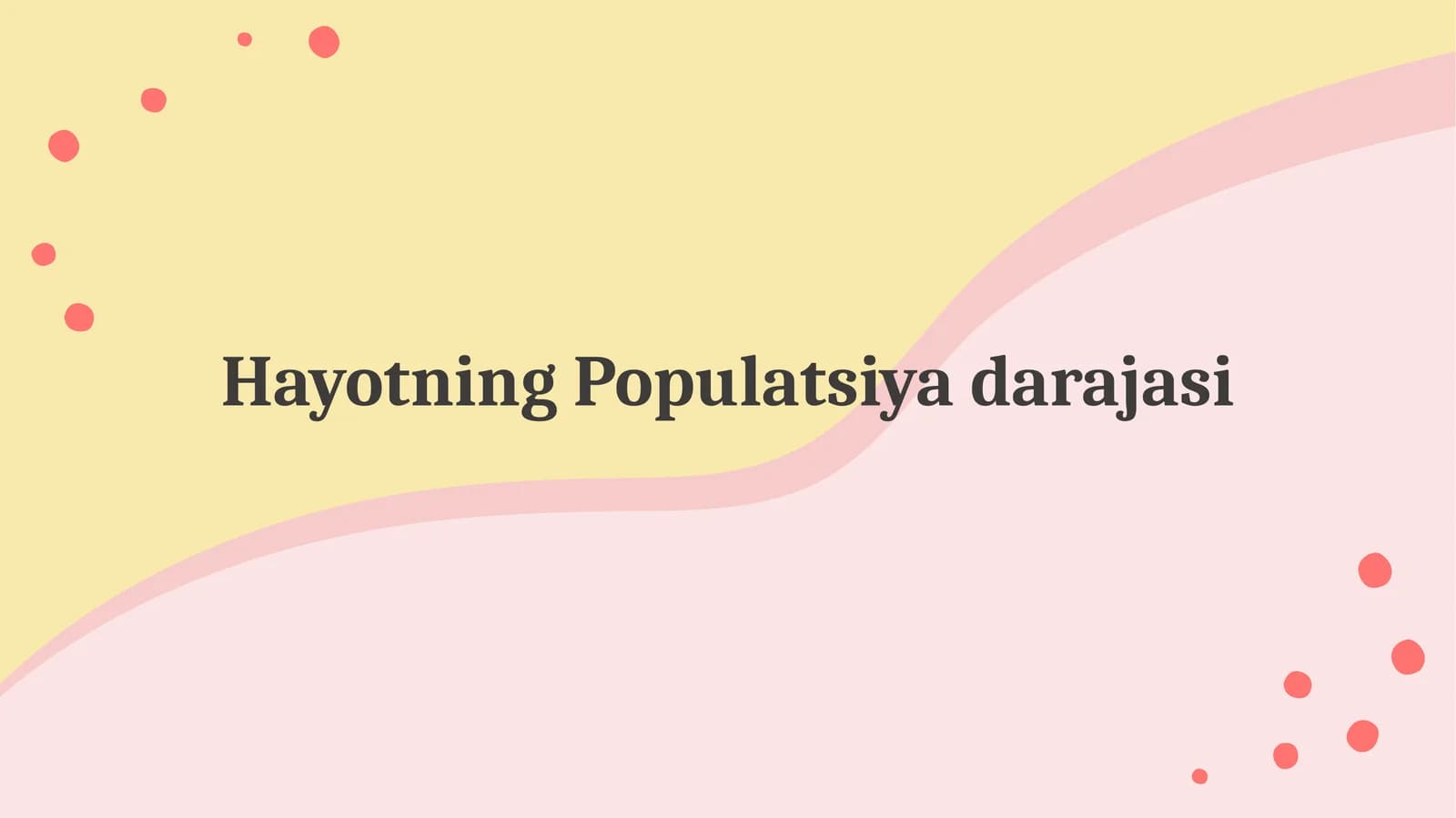 Populyatsiya