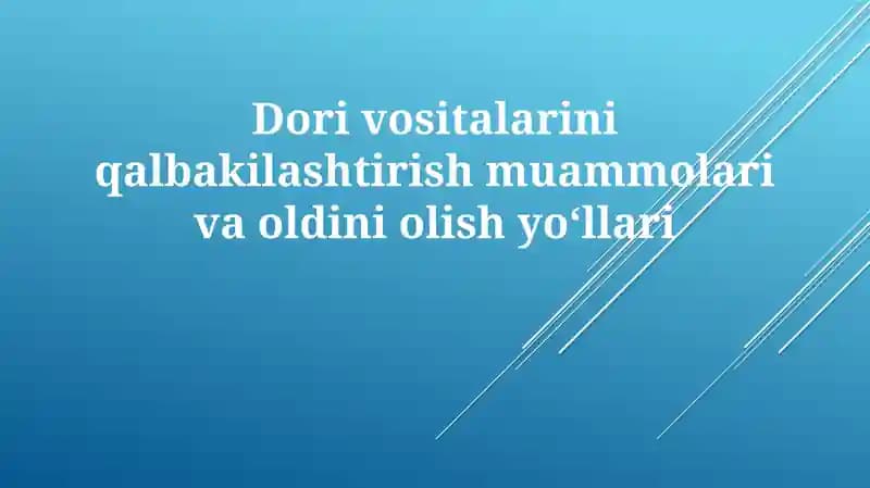 Qalbaki dori vositalari