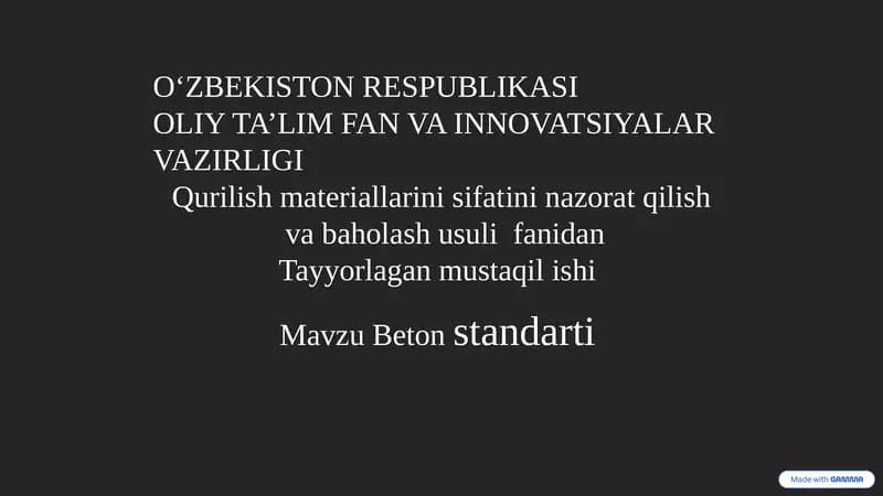 Beton