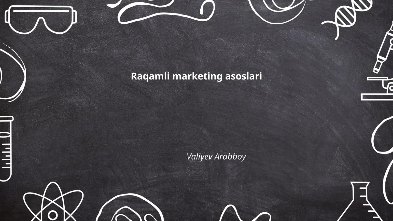 Raqamli marketing asoslari
