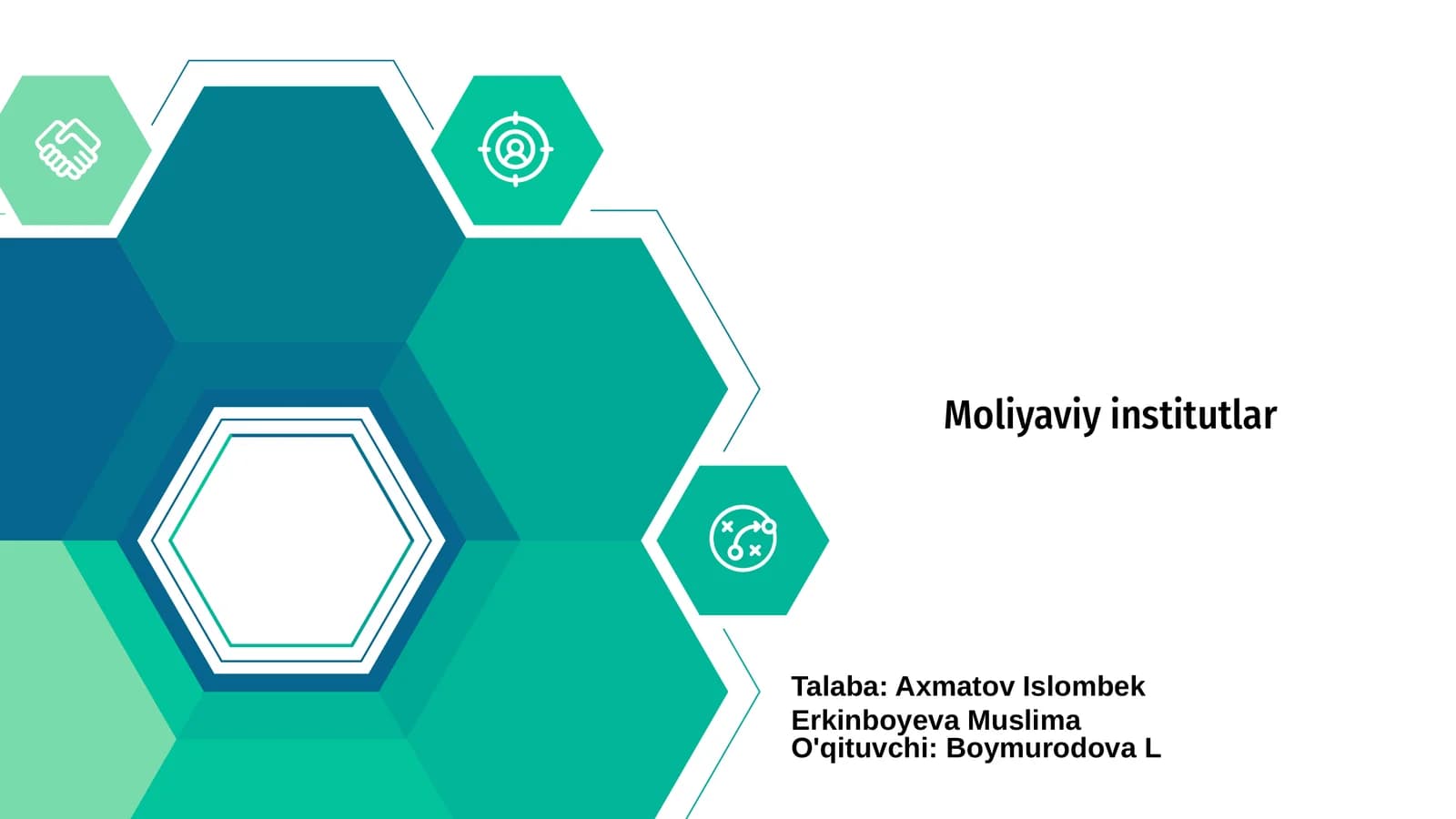 Moliyaviy institutlar