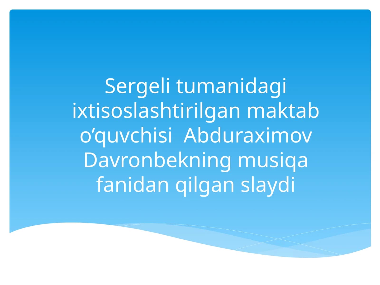 Buxoro–Samarqand musiqa uslubi