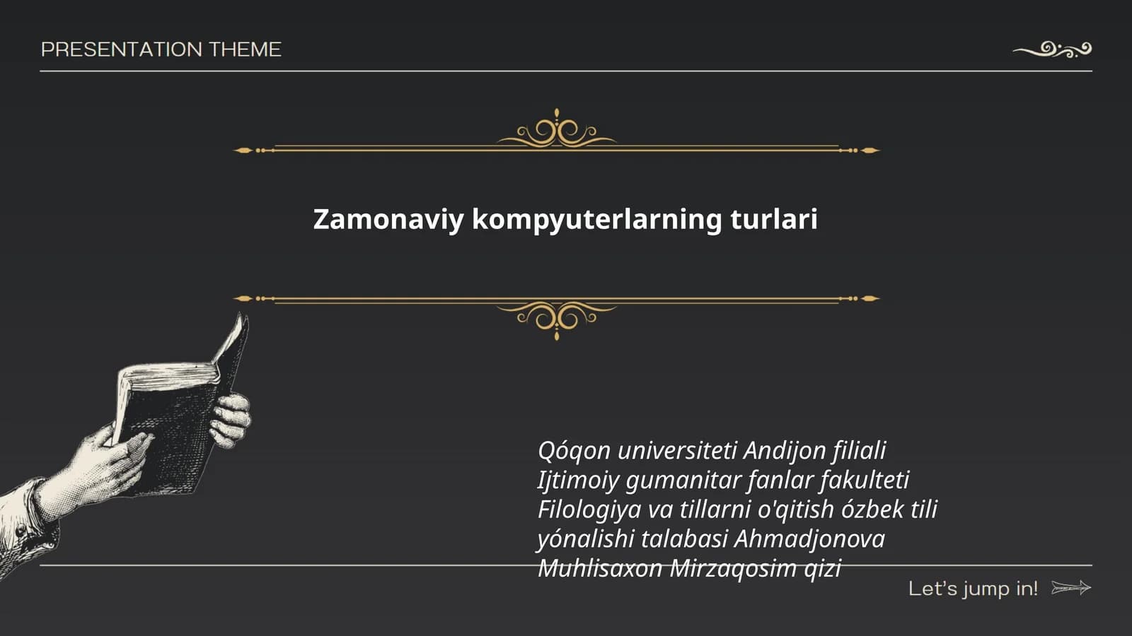 Zamonaviy kompyuterlarning turlari