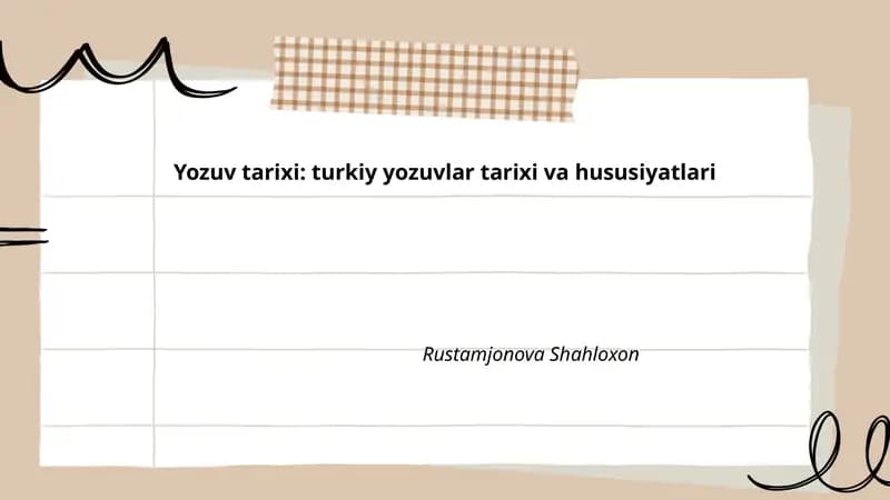 Qadimgi turkiy yozuv: Orxon-Yenisey bitiklari