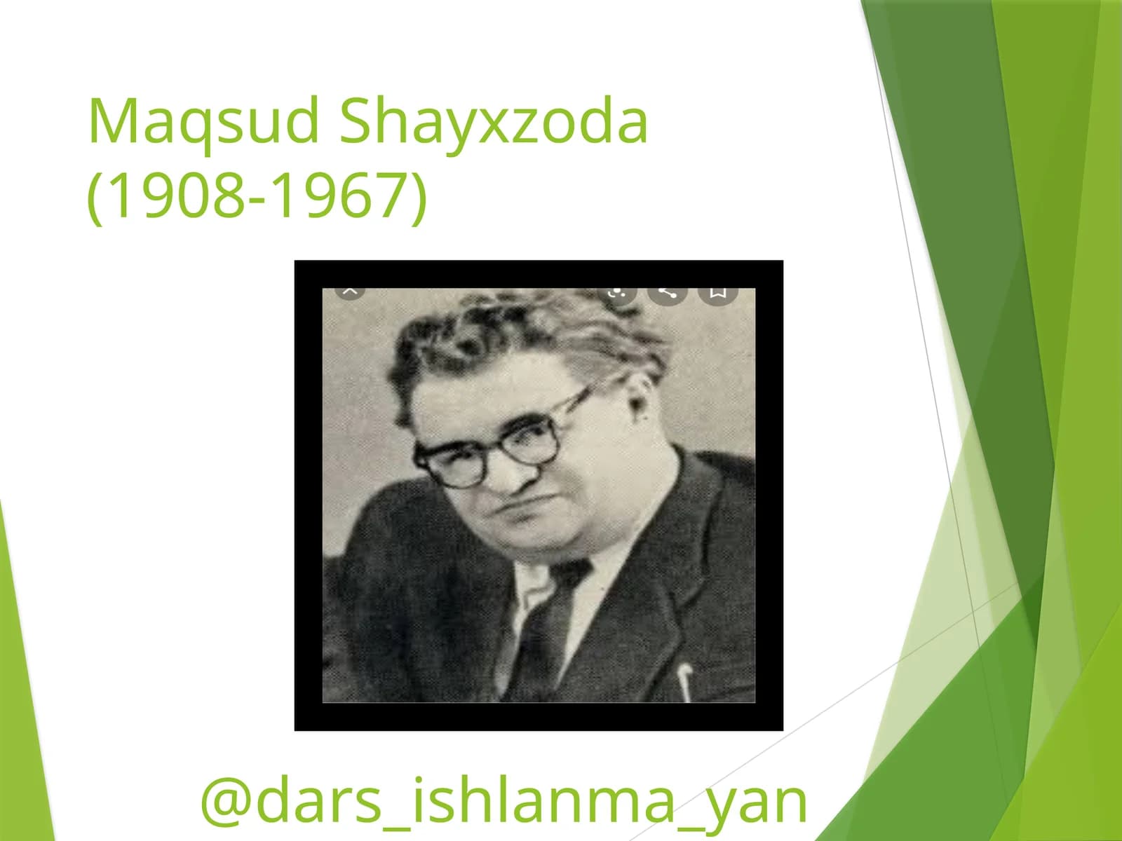 Maqsud Shayxzoda