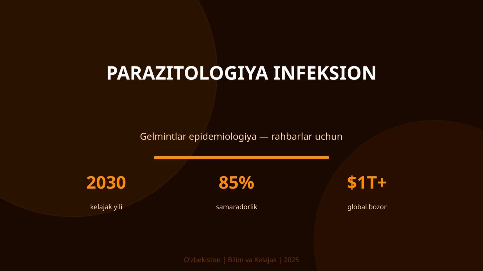 PARAZITOLOGIYA INFEKSION