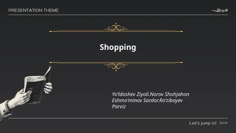 Online shopping