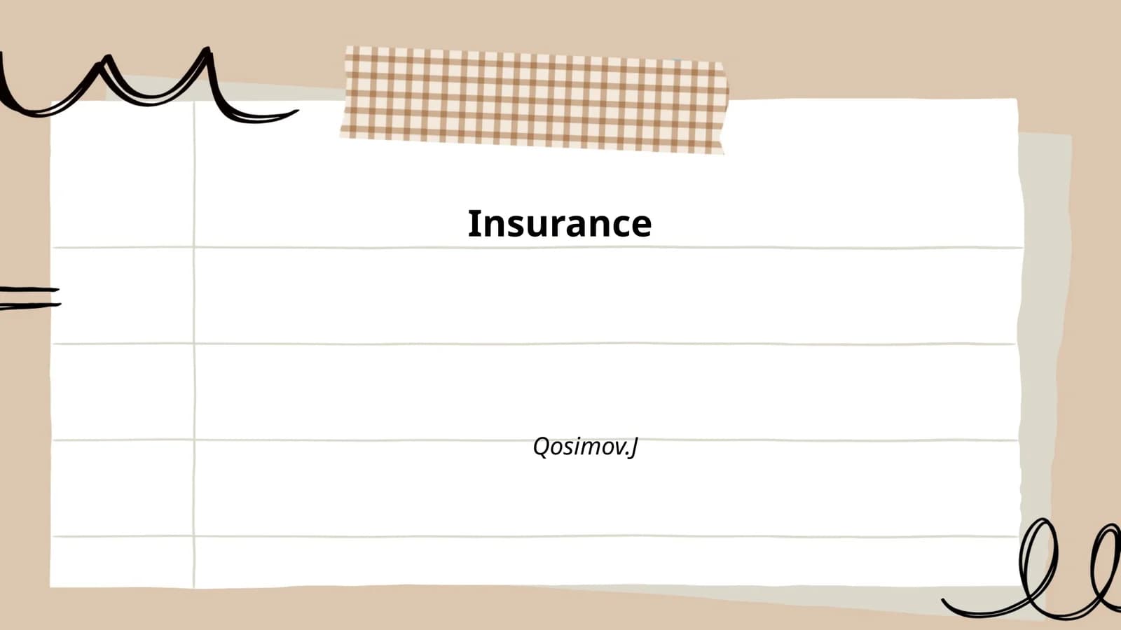 Life insurance