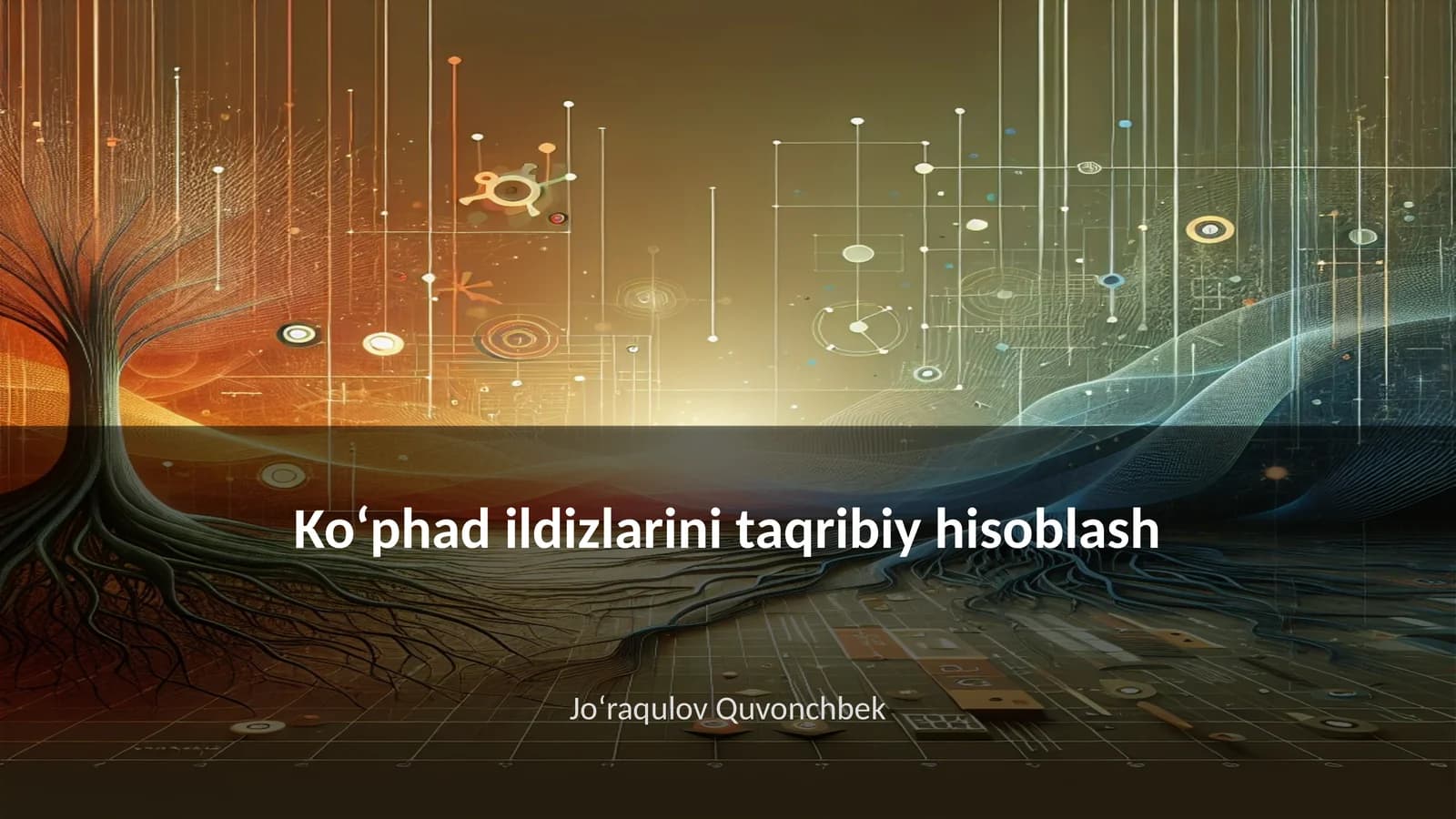 Koʻphad ildizlarini taqribiy hisoblash
