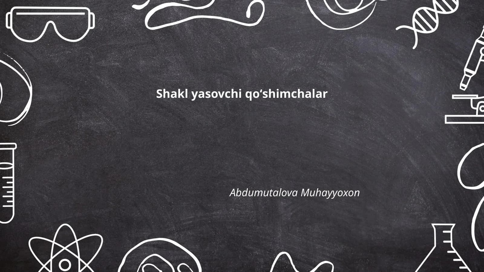 Shakl yasovchi qoʻshimchalar