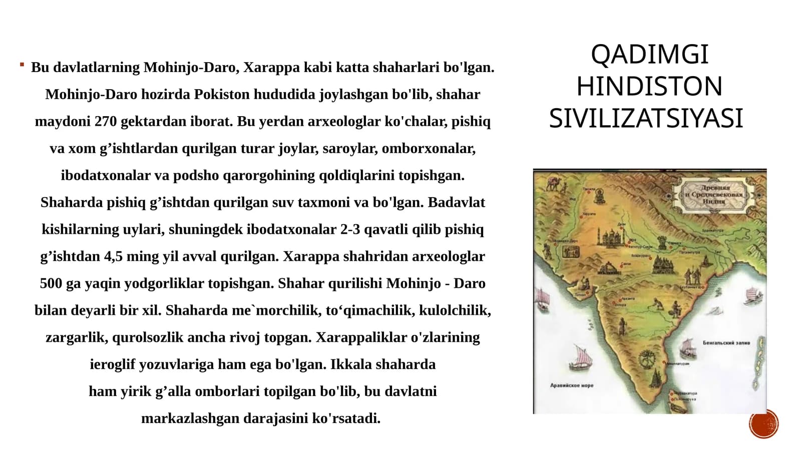 Qadimgi hindiston sivilizatsiyasi.