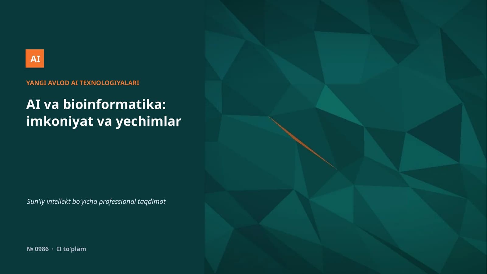 Yangi avlod AI texnologiyalari