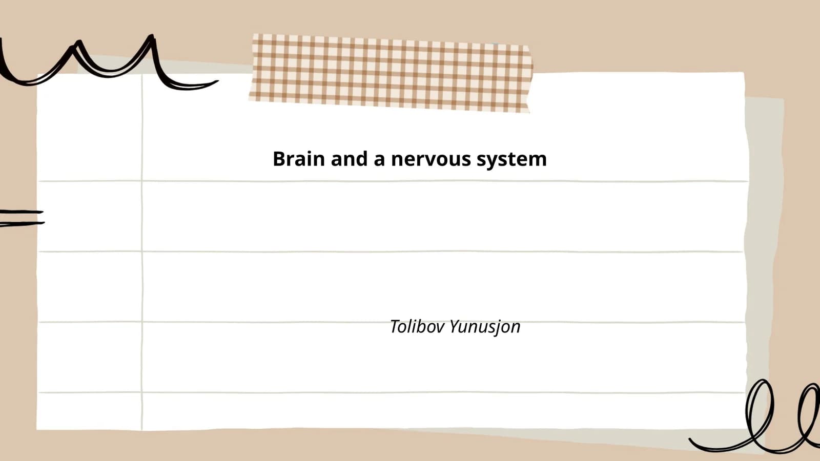 Miyaning tuzilishi