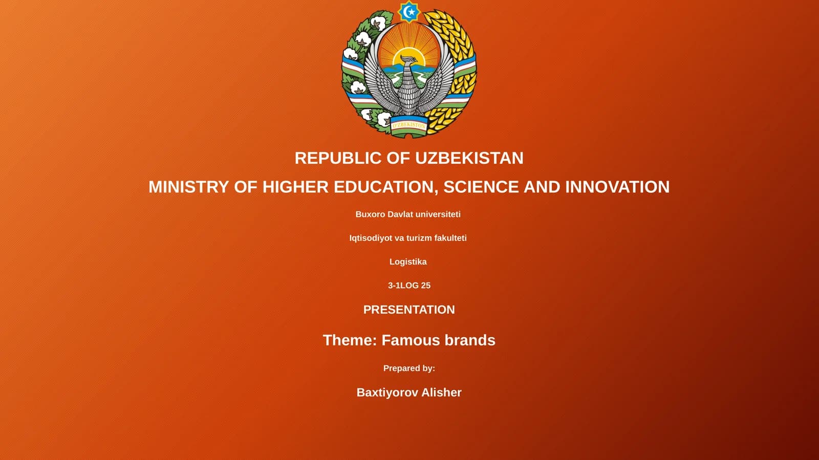 Famous brands