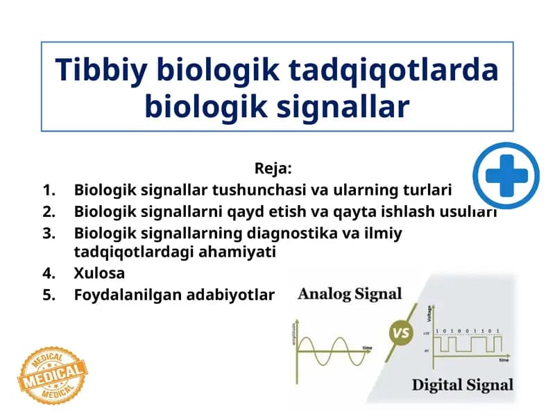 Biologik signallar