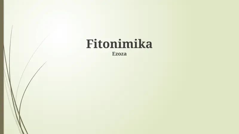 Fitonimika