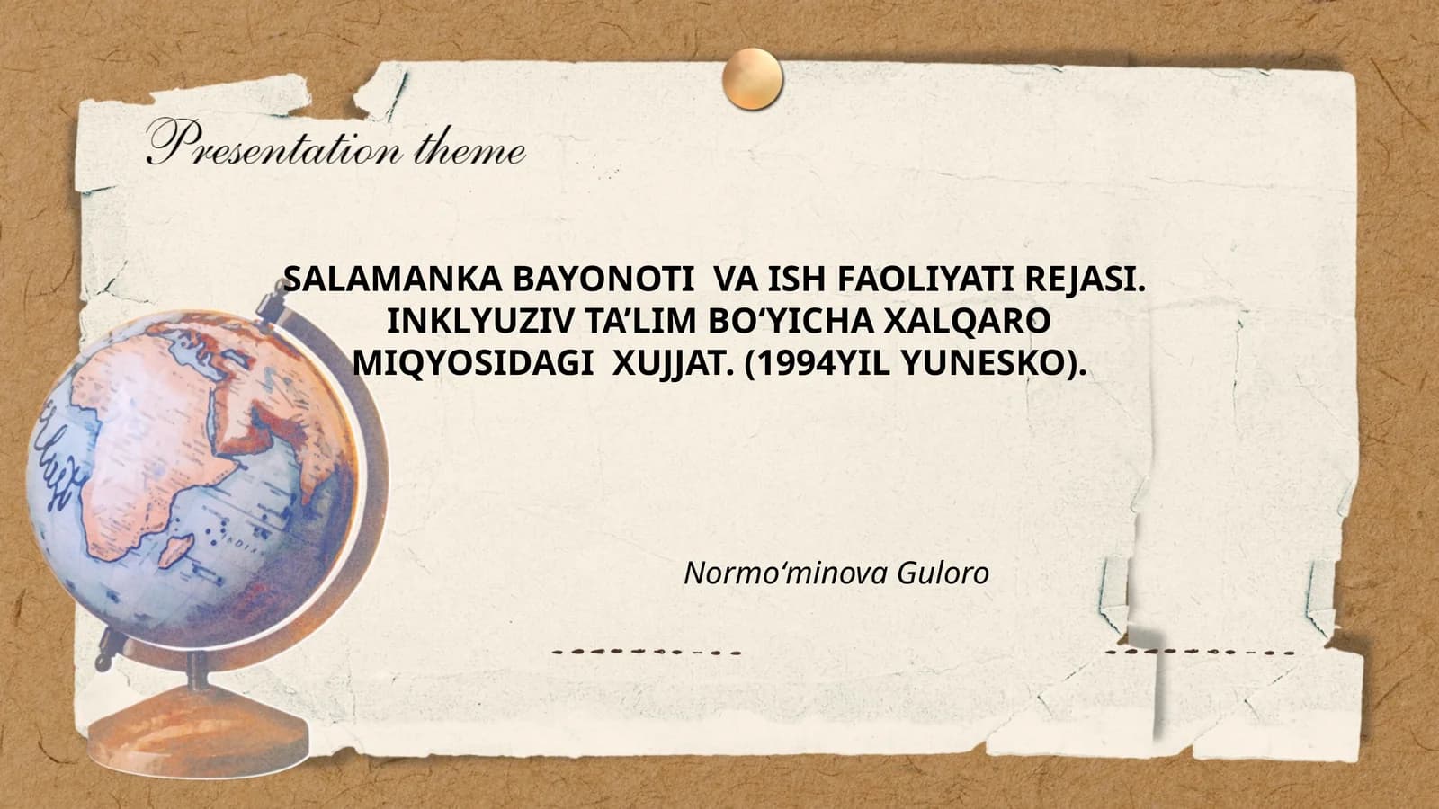 SALAMANKA BAYONOTI VA ISH FAOLIYATI REJASI
