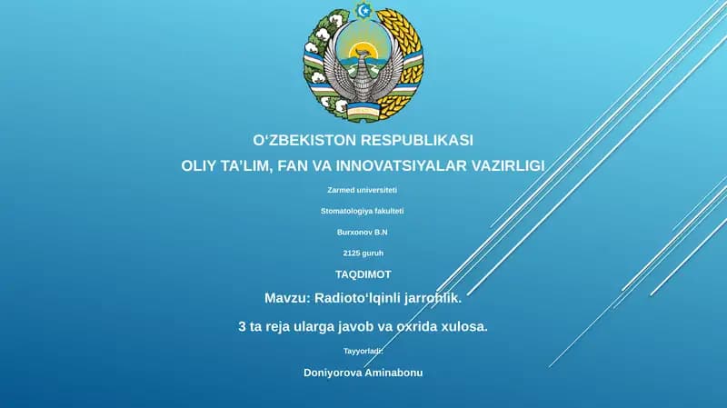 Radiotoʻlqinli jarrohlik
