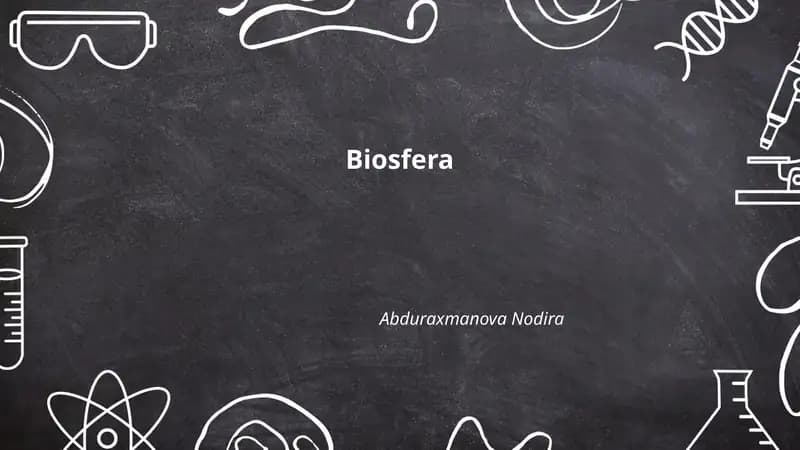 Biosfera