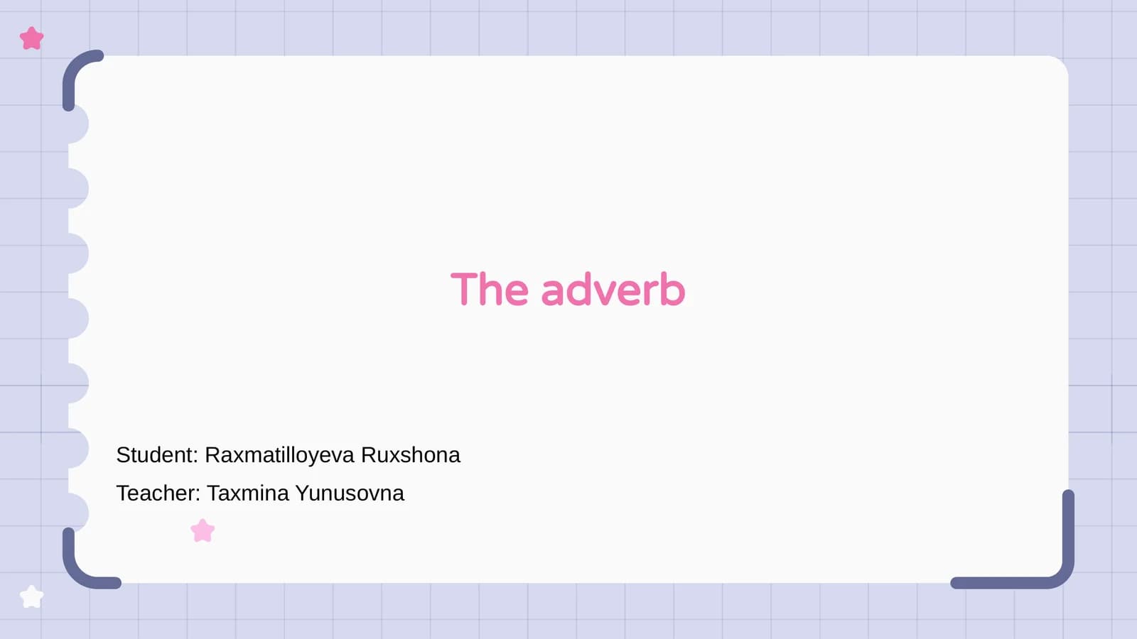 What Is an Adverb?